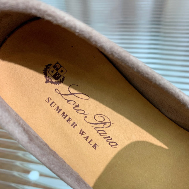 LP SUMMER WALK TASSELS LOAFERS PEANUT SUEDE