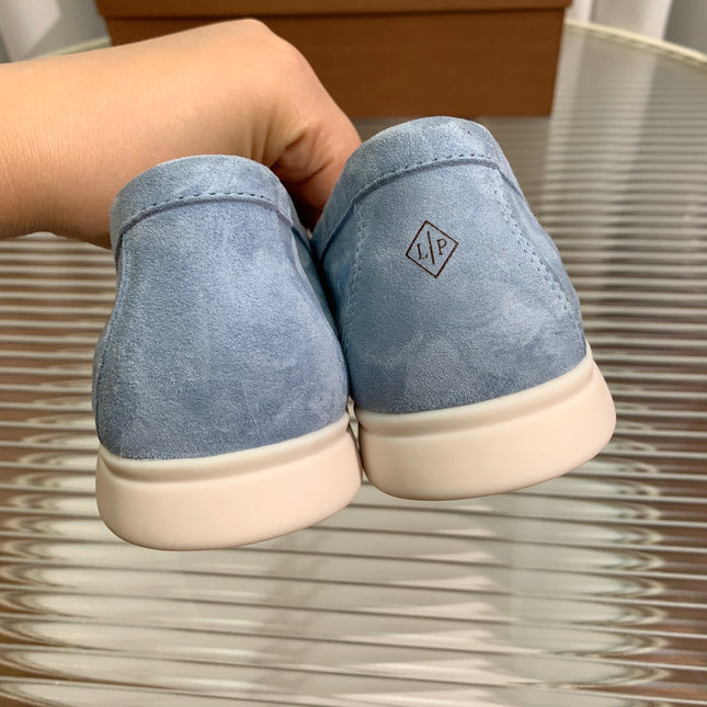 LP SUMMER WALK TASSELS LOAFERS CERULEAN SUEDE