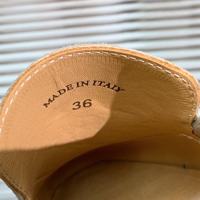 LP SUMMER WALK TASSELS LOAFERS KHAKI SUEDE