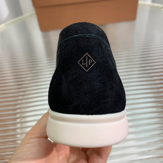 LP SUMMER WALK TASSELS LOAFERS BLACK SUEDE