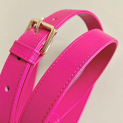 D-JOY BAG 22 IN HOT PINK LAMBSKIN