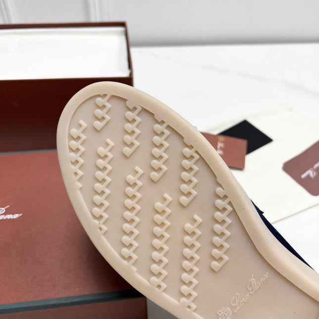 LP RETRO SUMMER WALK LOAFERS DENIM SUEDE