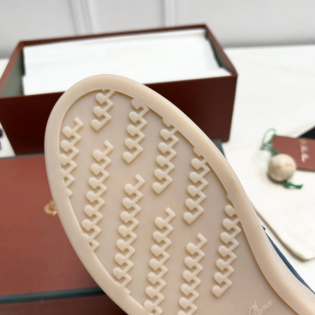 LP RETRO SUMMER WALK LOAFERS AEGEAN SUEDE