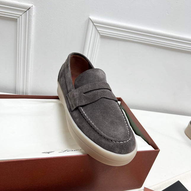 LP RETRO SUMMER WALK LOAFERS ASH SUEDE