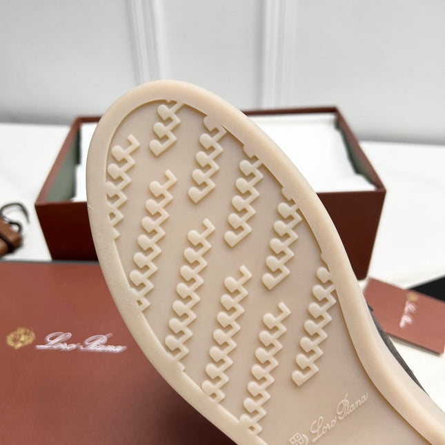 LP RETRO SUMMER WALK LOAFERS ASH SUEDE