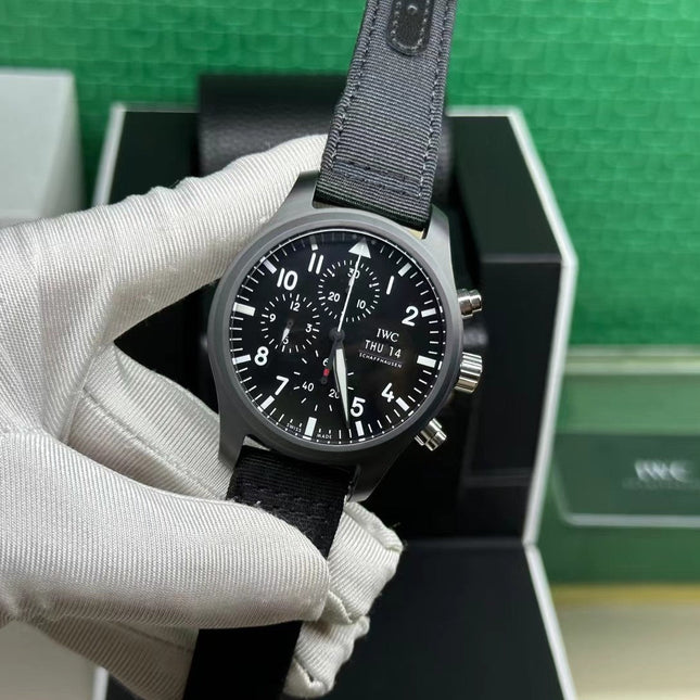 PILOT’S WATCH CHRONOGRAPH TOP GUN EDITION “LAKE TAHOE” BLACK CERAMIC CASE