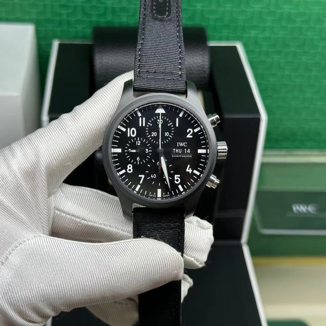 PILOT’S WATCH CHRONOGRAPH TOP GUN EDITION “LAKE TAHOE” BLACK CERAMIC CASE