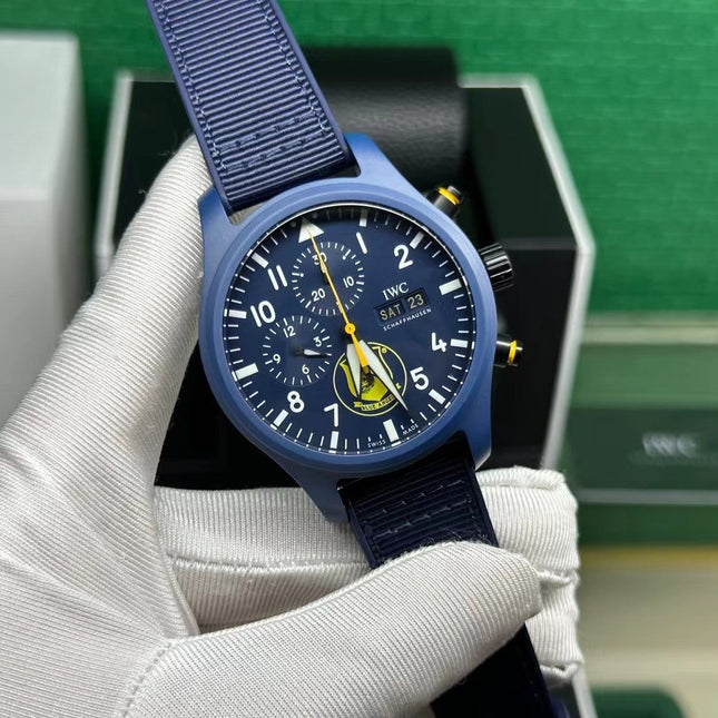 PILOT’S WATCH CHRONOGRAPH TOP GUN EDITION “LAKE TAHOE” NAVY BLUE CERAMIC CASE