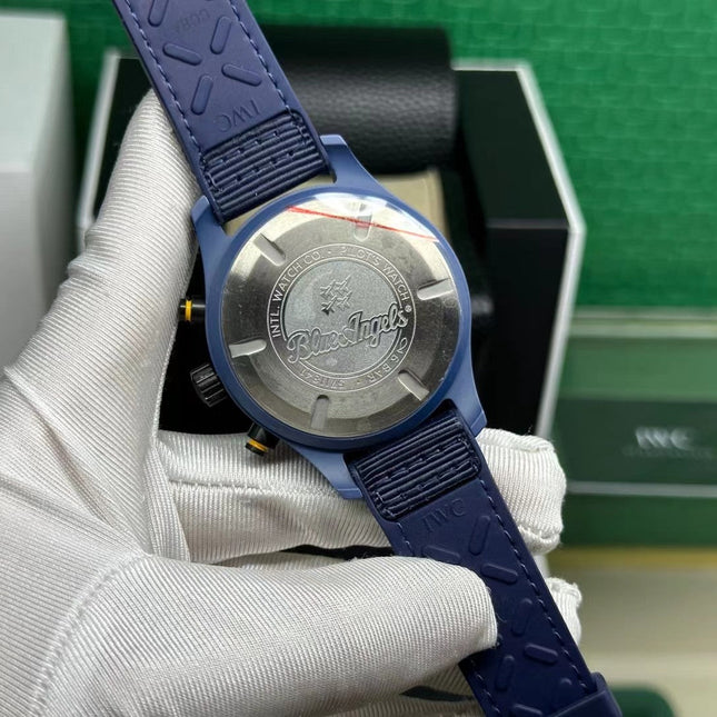PILOT’S WATCH CHRONOGRAPH TOP GUN EDITION “LAKE TAHOE” NAVY BLUE CERAMIC CASE