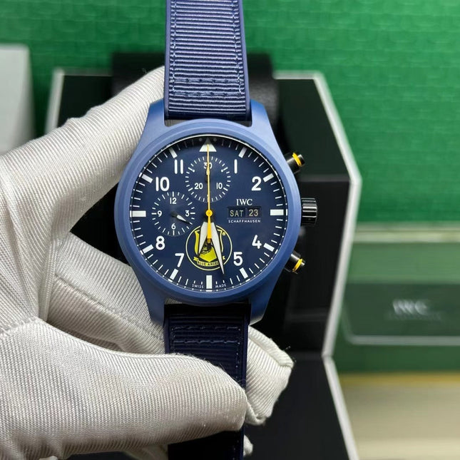 PILOT’S WATCH CHRONOGRAPH TOP GUN EDITION “LAKE TAHOE” NAVY BLUE CERAMIC CASE