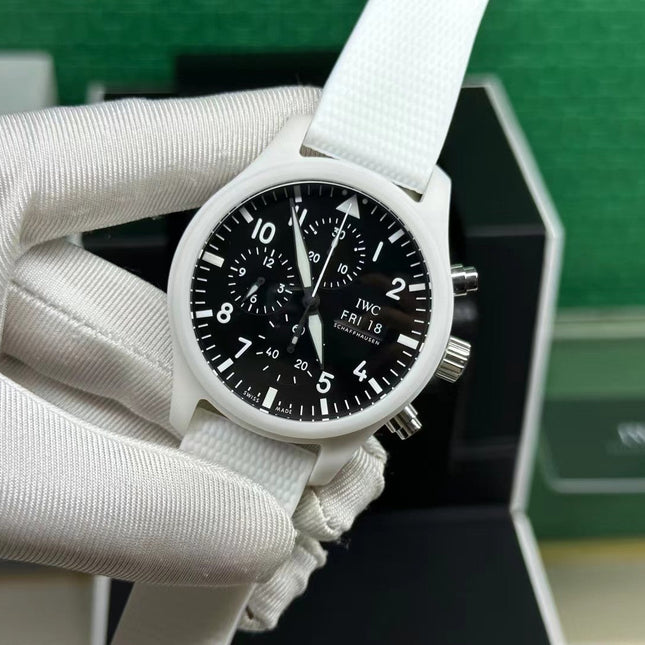 PILOT’S WATCH CHRONOGRAPH TOP GUN EDITION “LAKE TAHOE” WHITE CERAMIC CASE