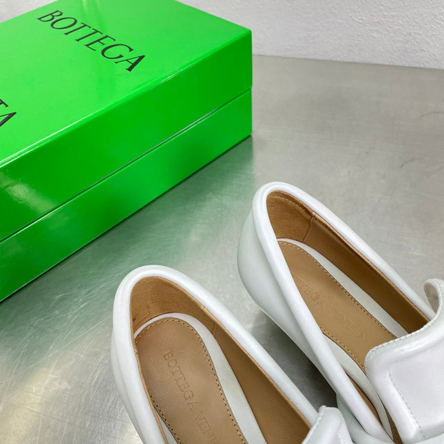 HIGH PUMP 35 MM IN WHITE CALFSKIN