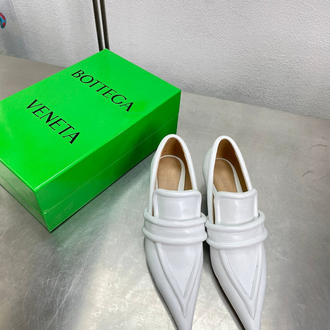 HIGH PUMP 35 MM IN WHITE CALFSKIN