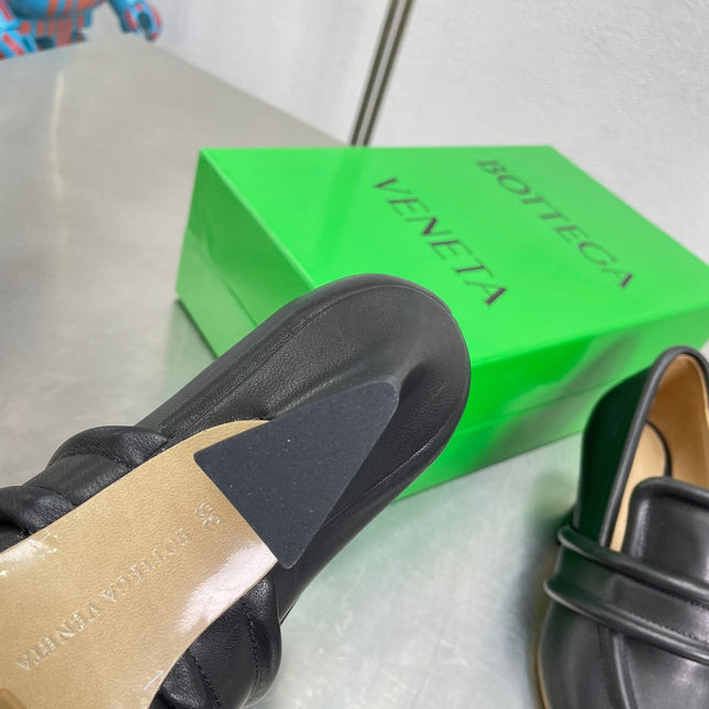 HIGH PUMP 35 MM IN BLACK CALFSKIN