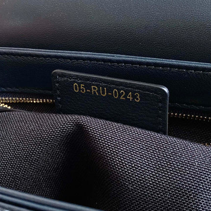 SIGNATURE HOBO 21 BAG IN BLUE OBLIQUE JACQUARD