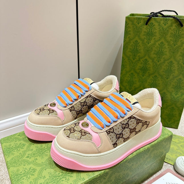 GG Screener Sneaker Pink Fuscia