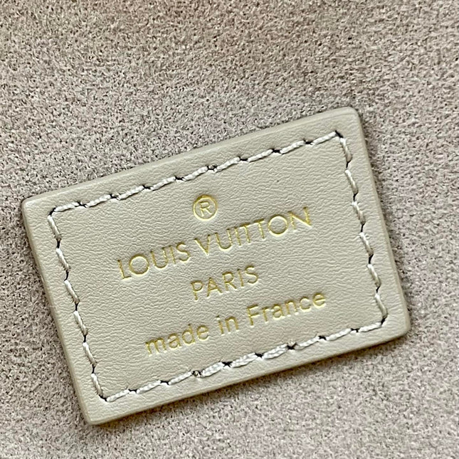 VANITY 19 IN LIGHT BROWN MONOGRAM EMBOSSED CALFSKIN GOLD HARDWARE