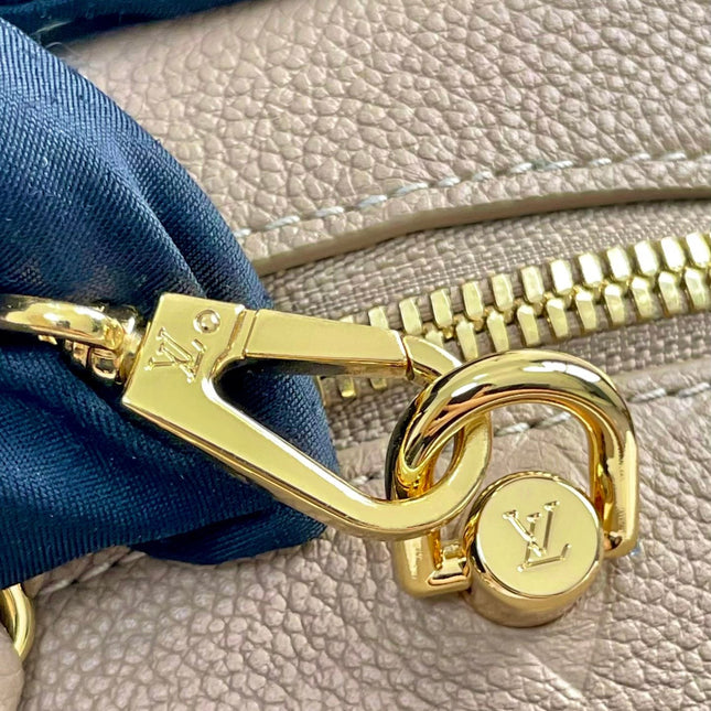 VANITY 19 IN LIGHT BROWN MONOGRAM EMBOSSED CALFSKIN GOLD HARDWARE