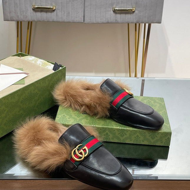 2015 RE-EDITION MEN'S PRINCETOWN IN BLACK CALFSKIN AND LAMB WOOL LINING