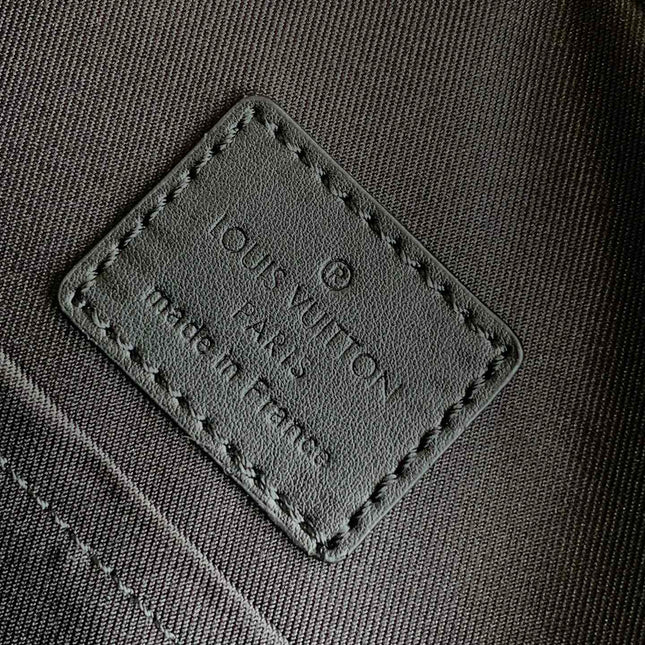 BACKPACK 41.5 IN BLACK MONOGRAM LAMBSKIN