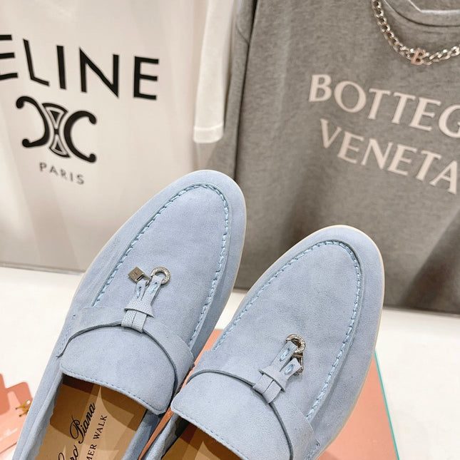 LP SUMMER CHARMS WALK LOAFERS SAPPHIRE SUEDE