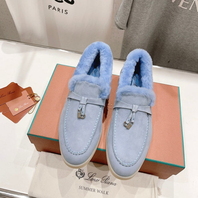 LP SUMMER CHARMS WALK LOAFERS SAPPHIRE FLEECE