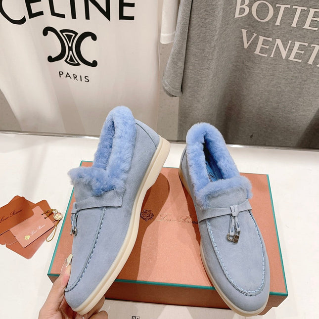 LP SUMMER CHARMS WALK LOAFERS SAPPHIRE FLEECE