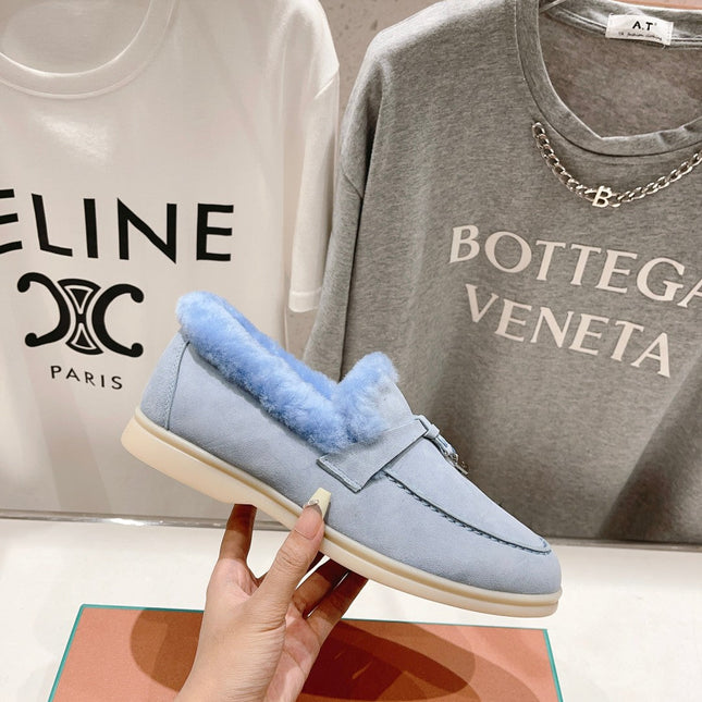 LP SUMMER CHARMS WALK LOAFERS SAPPHIRE FLEECE