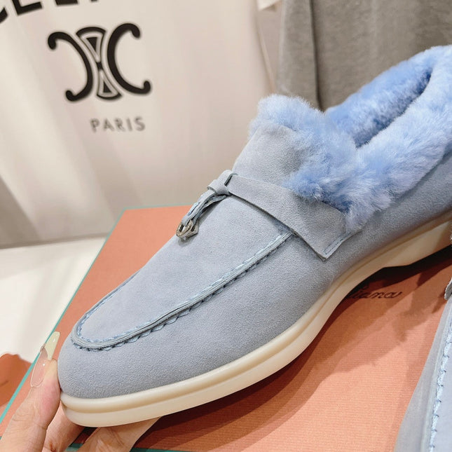 LP SUMMER CHARMS WALK LOAFERS SAPPHIRE FLEECE