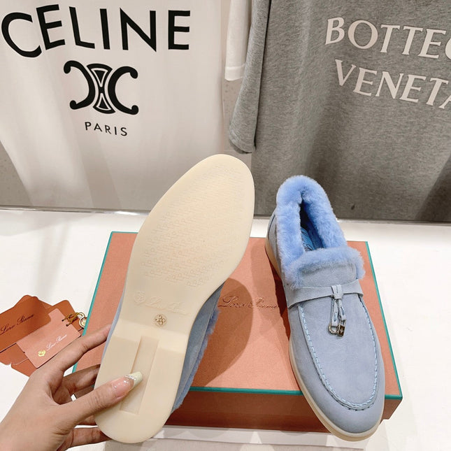 LP SUMMER CHARMS WALK LOAFERS SAPPHIRE FLEECE