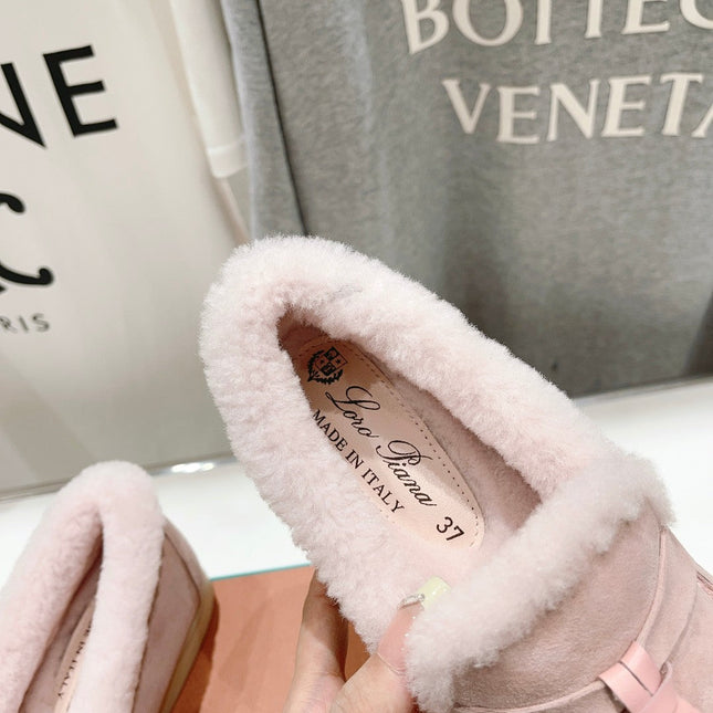 LP SUMMER CHARMS WALK LOAFERS LIGHT PINK FLEECE