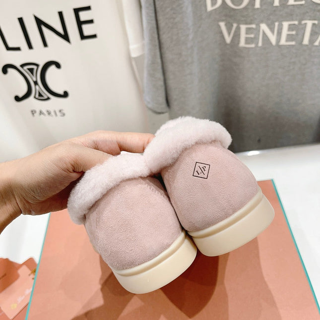 LP SUMMER CHARMS WALK LOAFERS LIGHT PINK FLEECE