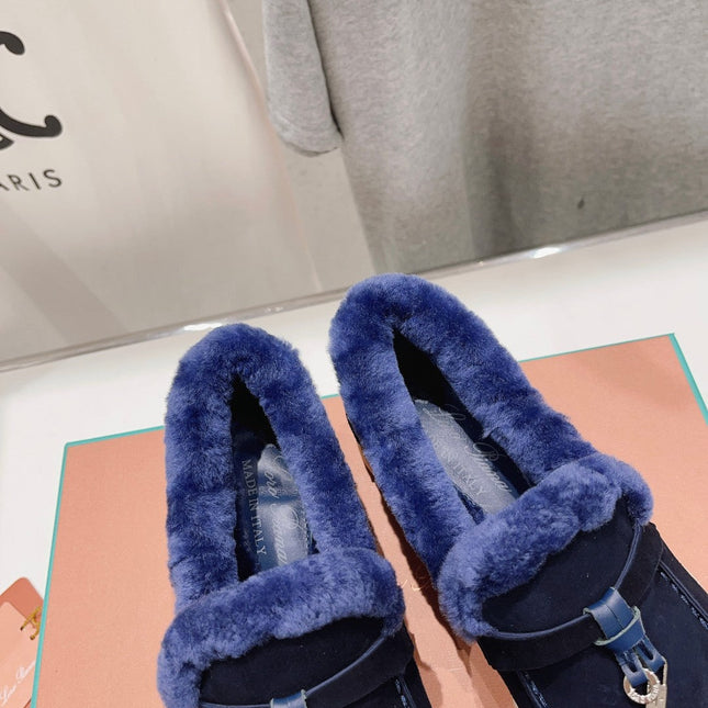 LP SUMMER CHARMS WALK LOAFERS INDIGO FLEECE