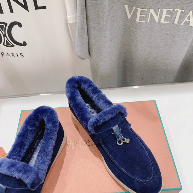 LP SUMMER CHARMS WALK LOAFERS NAVY FLEECE