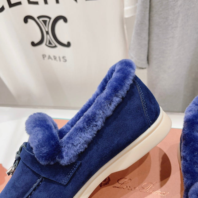 LP SUMMER CHARMS WALK LOAFERS NAVY FLEECE