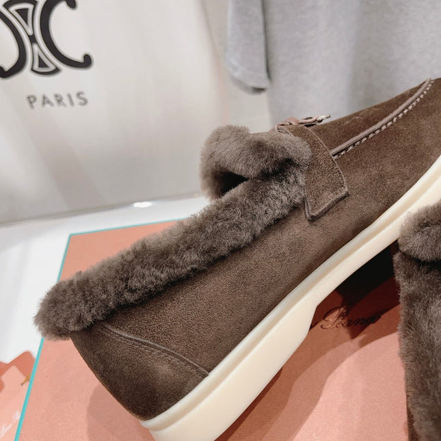 LP SUMMER CHARMS WALK LOAFERS BROWN FLEECE