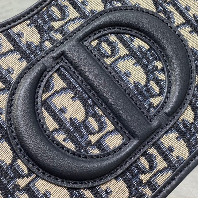 HOBO SIGNATURE 23  BAG IN BLACK BEIGE PATTERN LAMBSKIN