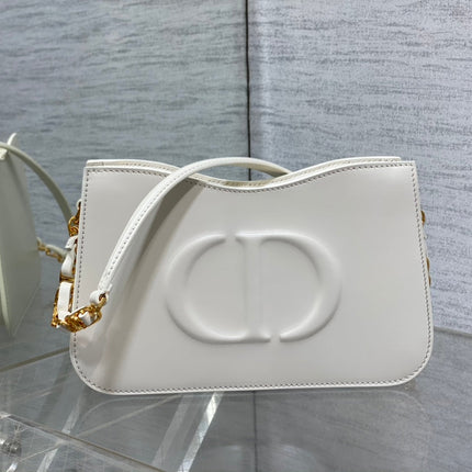 HOBO SIGNATURE 23  BAG IN WHITE LAMBSKIN