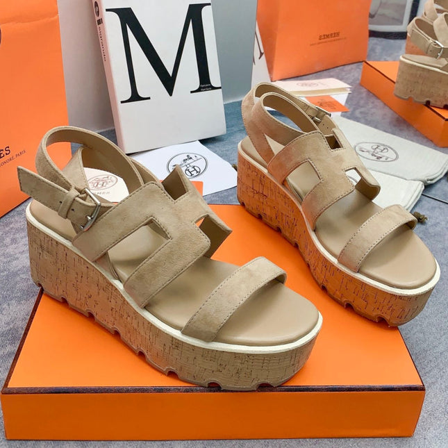 HAVANE 30 SANDAL IN TORTILLA BROWN SUEDE