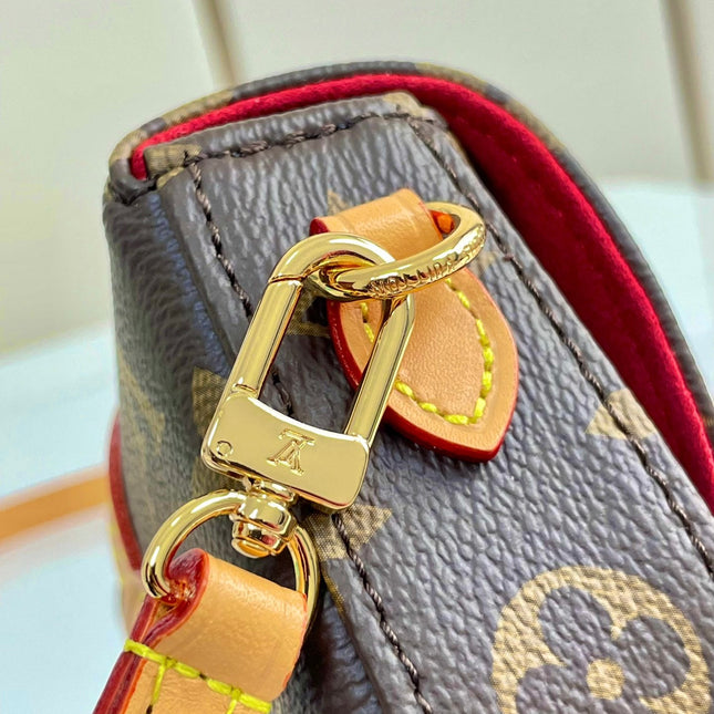 MICRO CHANTILLY 13 IN BROWN MONOGRAM CANVAS AND LEATHER TRIM