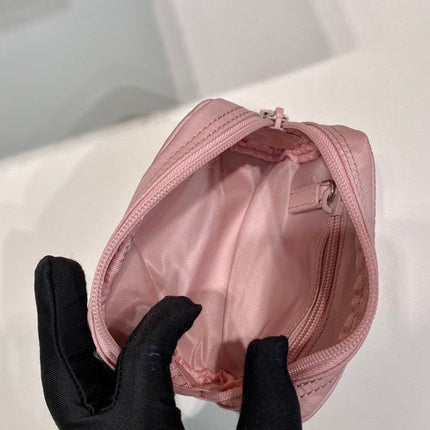 PRA CLUTCH 12 IN LIGHT PINK RE-NYLON