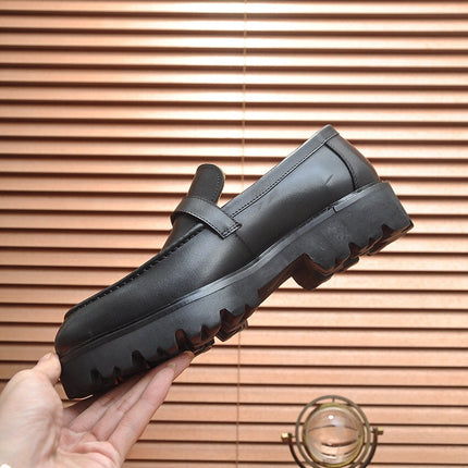 HM  MONTEREY LOAFER BLACK CALFSKIN