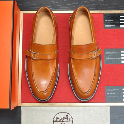 HM  MONTEREY LOAFER BRONZE CALFSKIN