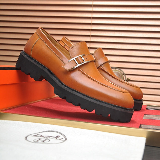 HM  MONTEREY LOAFER BRONZE CALFSKIN
