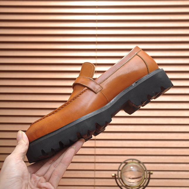 HM  MONTEREY LOAFER BRONZE CALFSKIN