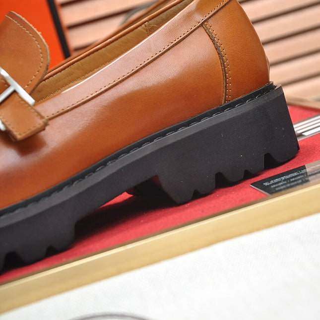 HM  MONTEREY LOAFER BRONZE CALFSKIN