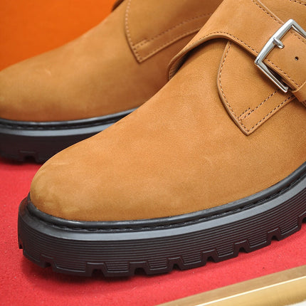 HM MONK STRAP BRONZE SUEDE