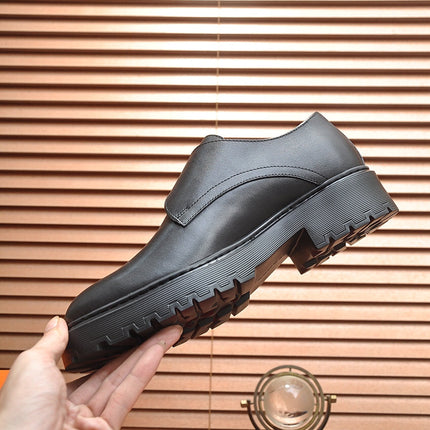 HM MONK STRAP BLACK CALFSKIN