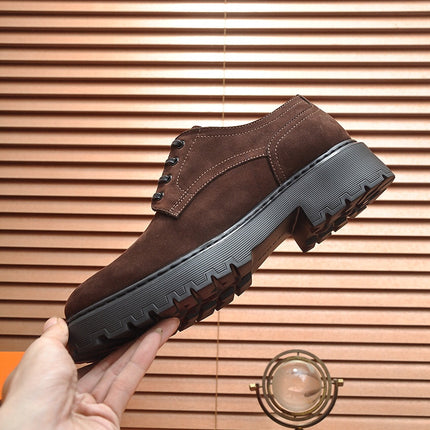 HM DANIEL TRAMPING SHOE BROWN SUEDE