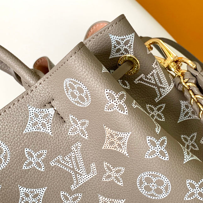 BELLA 32 IN GREY MAHINA CALFSKIN